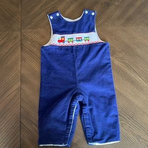 Anavini train smocked longall